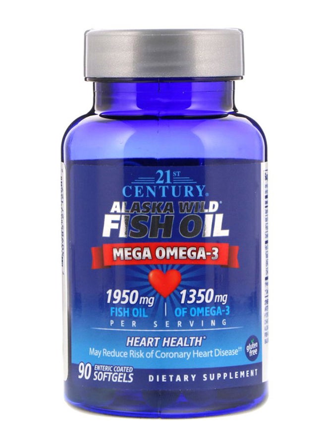 21st Century Alaska Wild Fish Oil - 90 Enteric Coated Softgels - Image 1